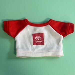 Toyota Teddy Bear T-Shirt, Doll or Plush Shirt, Fits 18” Doll, Doll Accessory